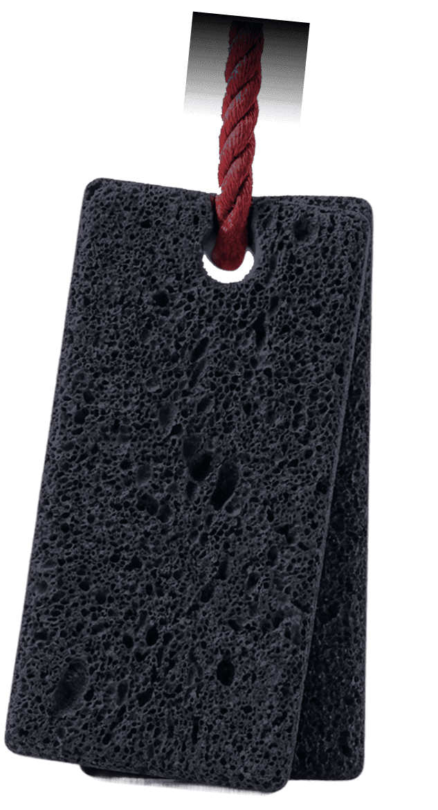 Olfactory basalt stone token